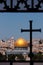 Jerusalem, Dome of the Rock, Cross