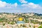 Jerusalem dominated by golden cupola of the dome of the rock, Israel