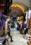 Jerusalem, Israel - 12/15/2019: via dolorosa - main street with shops