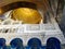 JERUSALEM, ISRAEL Church of the Holy Sepulcher. View inside