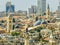 Jerusalem Israel city scape with mosque