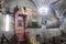 Jerusalem, Israel - January 29, 2020: Fragment inside the Ethiopian Chapel in the Church of Holy Sepulcher in Jerusalem