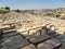 JERUSALEM, ISRAEL - July 13, 2015: Old jewish graves on the mount of olives in Jerusalem,