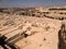 JERUSALEM, ISRAEL - July 13, 2015: Old jewish graves on the mount of olives in Jerusalem,