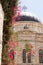 Jerusalem, Israel - July 7 2018: The Kidane Mehret Church The monastery and its church belong to the Ethiopian Orthodox