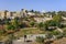Jerusalem, Israel - October 17, 2022: Valley of Hinnom (Gehenna) near the Jerusalem Old City
