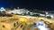 Jerusalem at night timelapse hyperlapse with the Al-Aqsa Mosque and the Mount of Olives