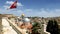 Jerusalem panoramic aerial roof view