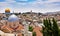 Jerusalem panoramic roof view