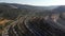 Jerusalem pine forest aerial view