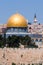 Jerusalem\'s Dome of the Rock and Steeples