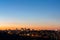 Jerusalem Skyline at Sunset - The Holy Land