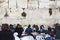Jerusalem. Wall of Tears. The Western Wall. Notes with requests to God in the Western Western Wall