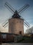 Jerusalem windmill Goult ,provence , France.hill top village. provence