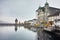 Jesuit Church and The Reuss River, Luzern, Switzerland