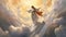 Jesus Ascending into Heaven