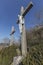 Jesus calvary crucified on the cross in Beram, Istria, Croatia