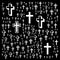 Jesus Christ Abstract Cross,Christian cross,Jesus Cross Word Cloud Black Icons,Jesus christ christian cross word cloud,