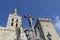 Jesus Christ on the Cross in front of Avignon Cathedral in France