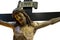 Jesus Christ crucified. Catholic religion symbol.