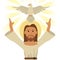 Jesus christ holy spirit religious symbol