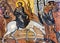 Jesus Christ Palm Sunday Mosaic Saint George Church Madaba Jordan