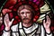 Jesus Christ showing stigmata (stained glass)