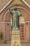 Jesus Christ Statue In Front Of A Church Called Schuilkerk De Hoop At Diemen The Netherlands