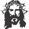 Jesus Christ Vector Design Clipart