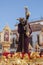 Jesus with the cross, Holy Week in Seville, brotherhood of San Roque