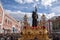 Jesus with the cross, Holy Week in Seville, brotherhood of San Roque