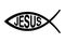 Jesus fish symbol, signo f the fish, Ichthus