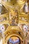Jesus Fresco Dome Ceiling Santa Maria Maddalena Church Rome Ita