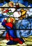 Jesus in the Garden of Gethsemane - Stained Glass