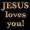 Jesus Loves You text