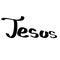 Jesus male name street art design. Graffiti tag Jesus. Vector art.