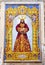 Jesus of Sorrows, ceramic altarpiece, Cadiz, Spain