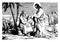 Jesus Speaks to the Samaritan Woman at the Well vintage illustration