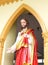 Jesus Statue at Nativity of Our Lady Cathedral in Samut Songkhram