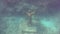 Jesus statue on the ocean floor