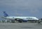 Jet Blue plane at Punta Cana International Airport , Dominican Republic