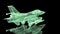 Jet Fighter Aircraft Mesh