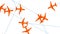 Jet Plane Air Travel (Looping Animation)