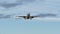 Jet Plane Approaching Landing at Barcelona Airport