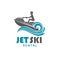 Jet ski rental icon