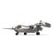 Jet Transport Dornier Do 31 on White Background