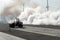 Jet truck smoke