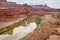 Jetboat transporting kayaks upstream of Colorado River