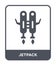 jetpack icon in trendy design style. jetpack icon isolated on white background. jetpack vector icon simple and modern flat symbol