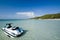 Jetski on the beach